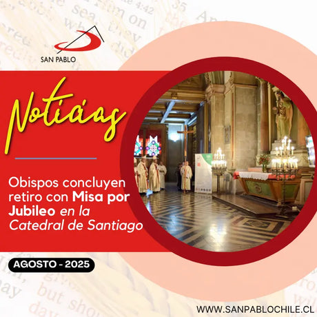 Obispos concluyen retiro con Misa por Jubileo en la  Catedral de Santiago