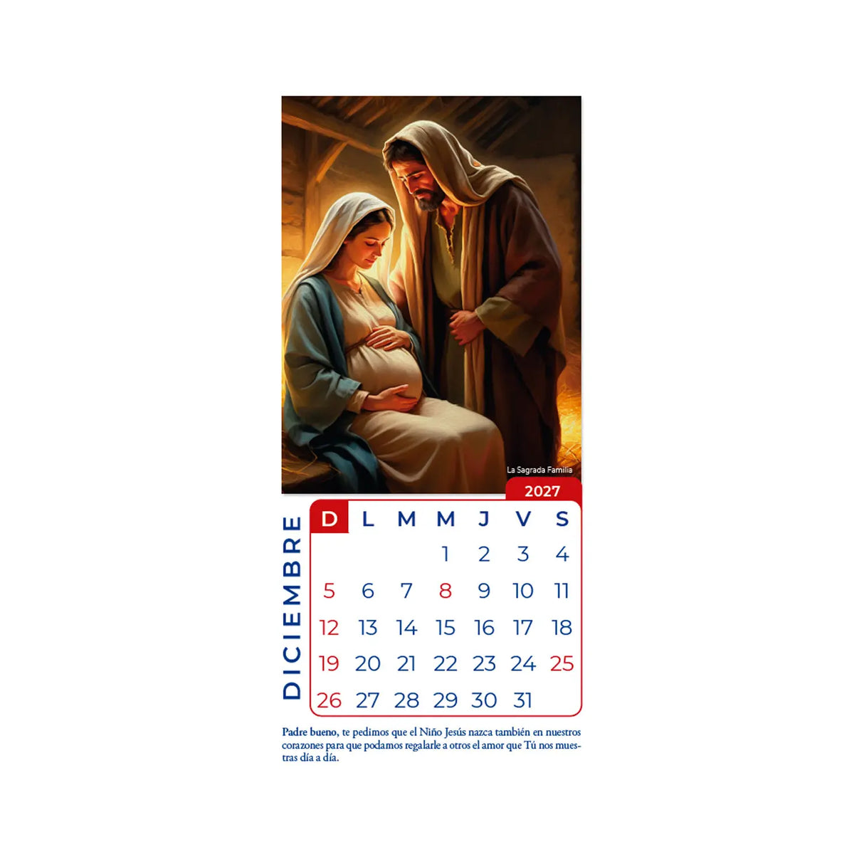 Calendario Pensamientos 2027