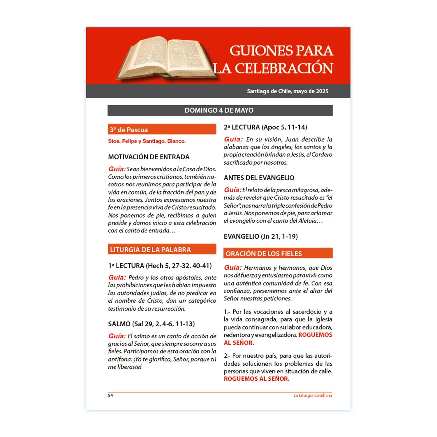 The Daily Liturgy of May 2025