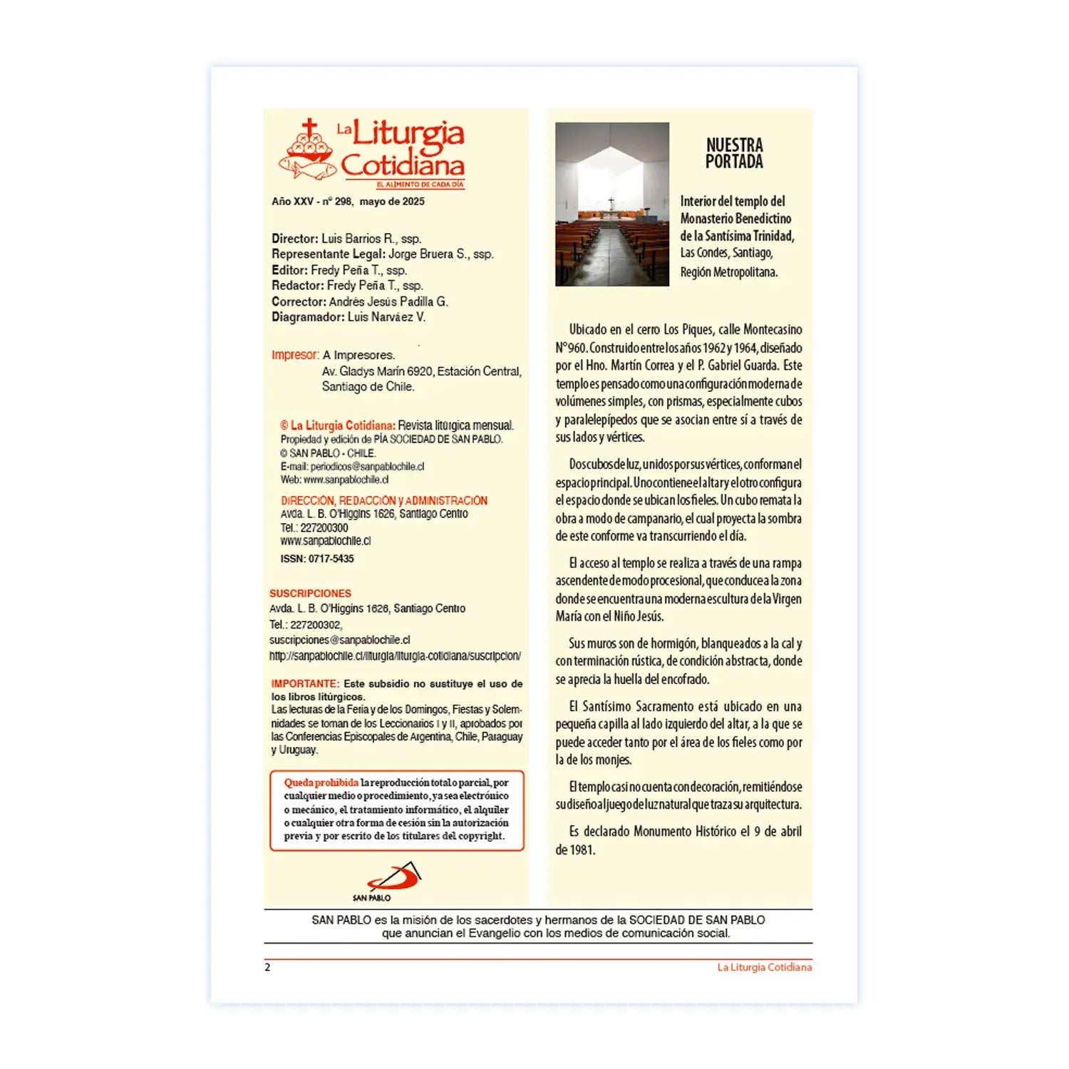 The Daily Liturgy of May 2025