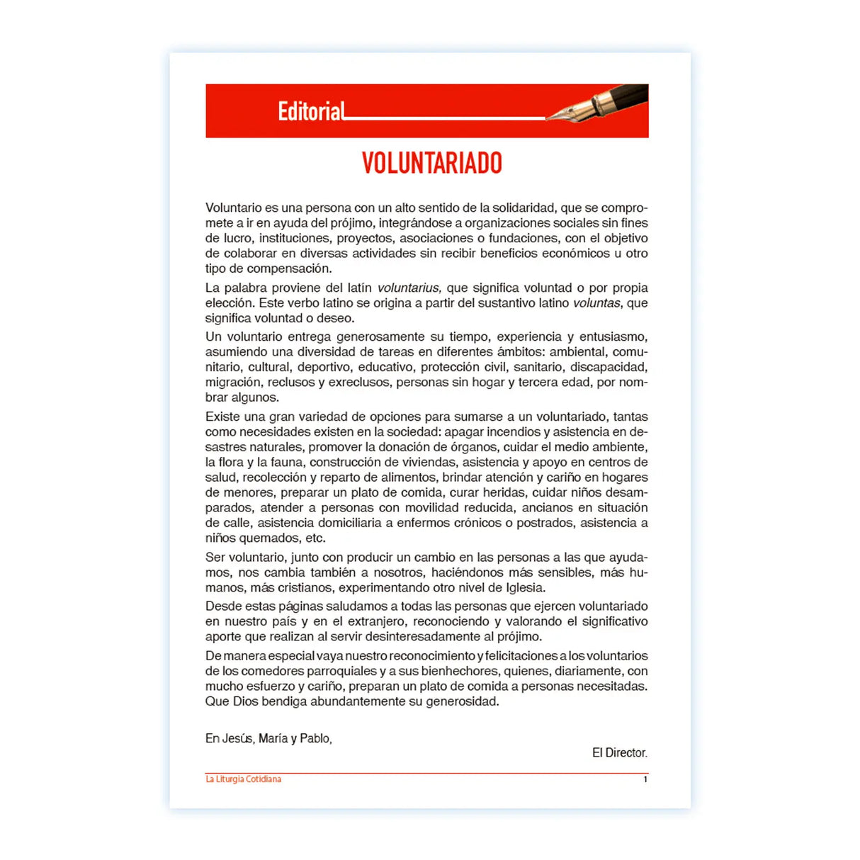 La Liturgia Cotidiana de julio 2025