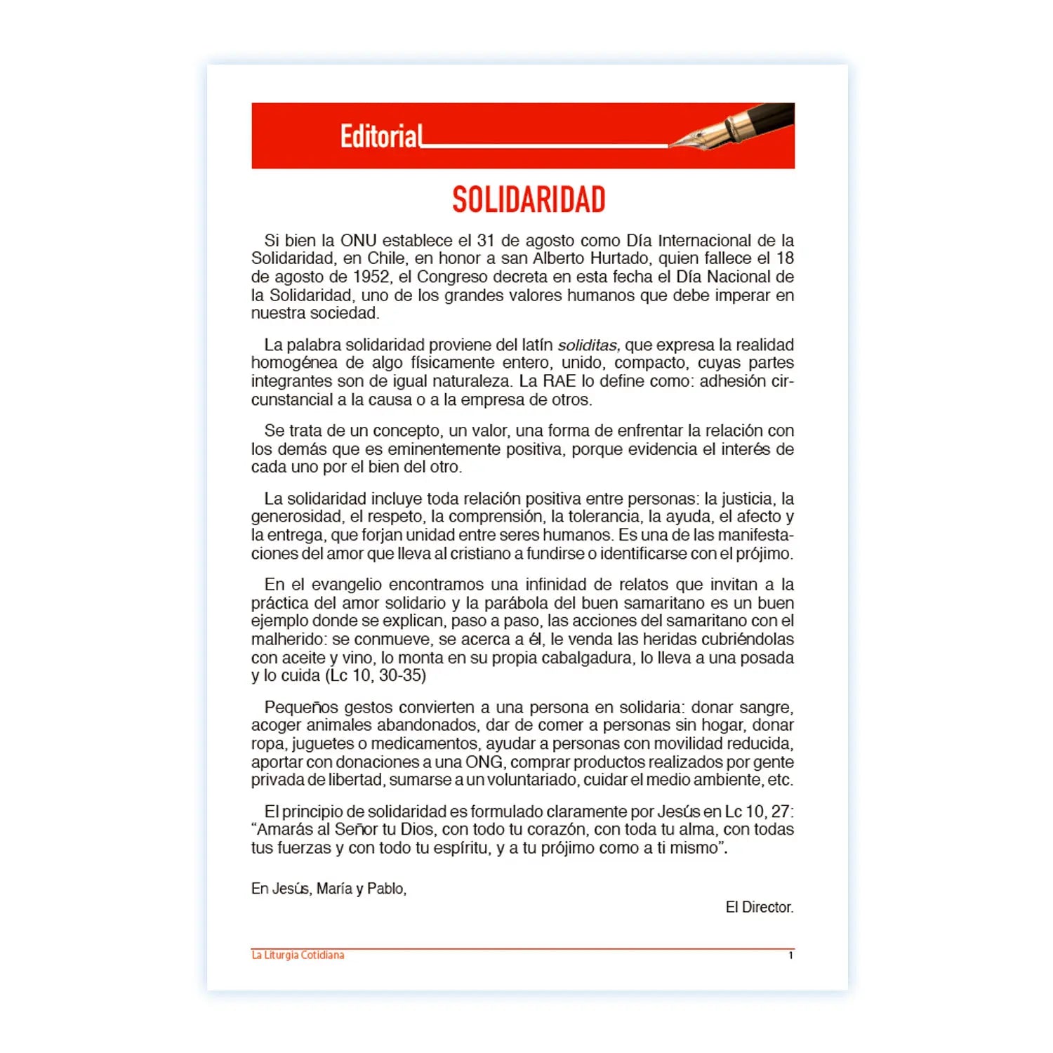 The Daily Liturgy of June 2025