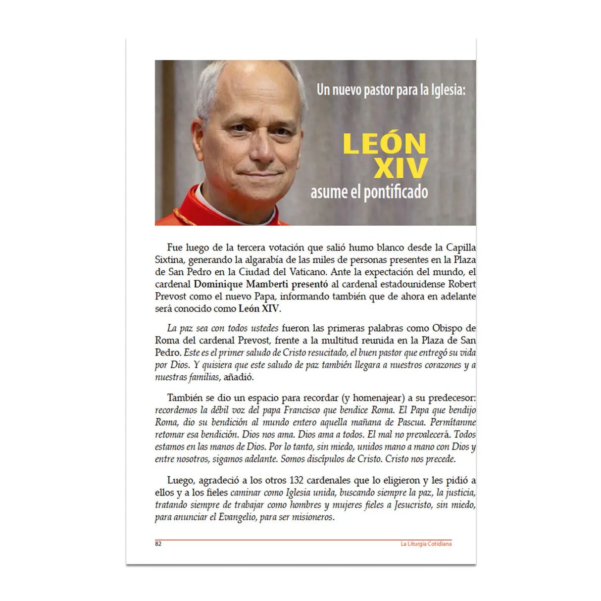 La Liturgia Cotidiana de septiembre 2025