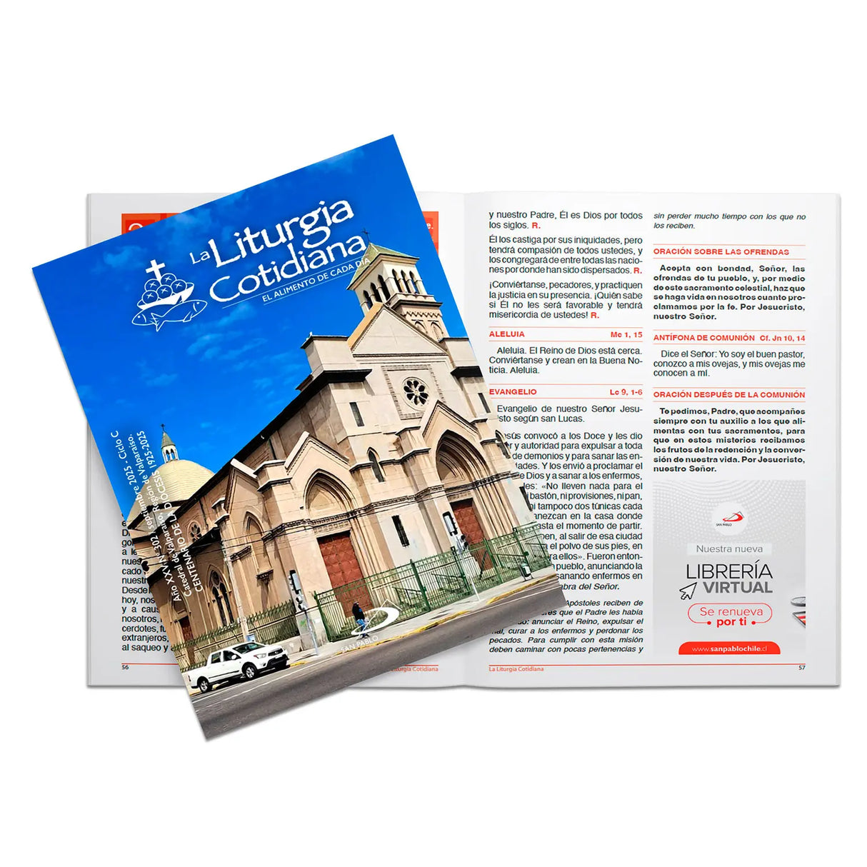 La Liturgia Cotidiana de septiembre 2025