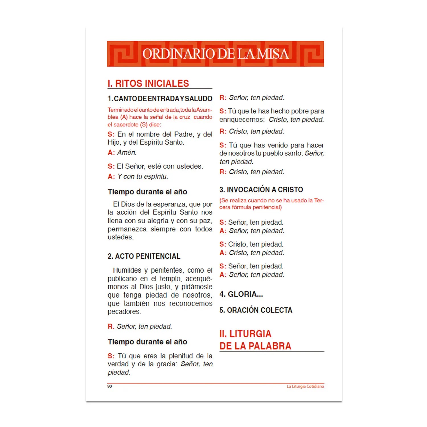 La Liturgia Cotidiana de octubre 2025