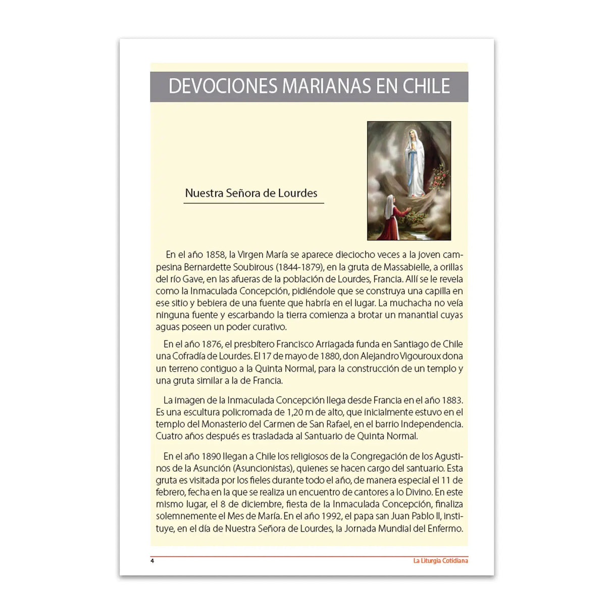 La Liturgia Cotidiana (febrero 2026)