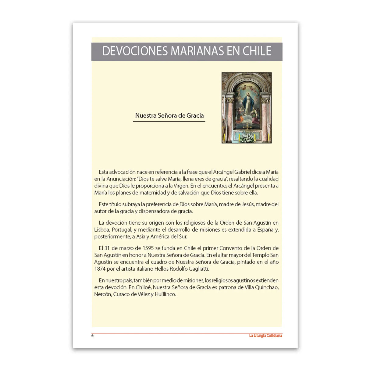 La Liturgia Cotidiana (agosto 2026)