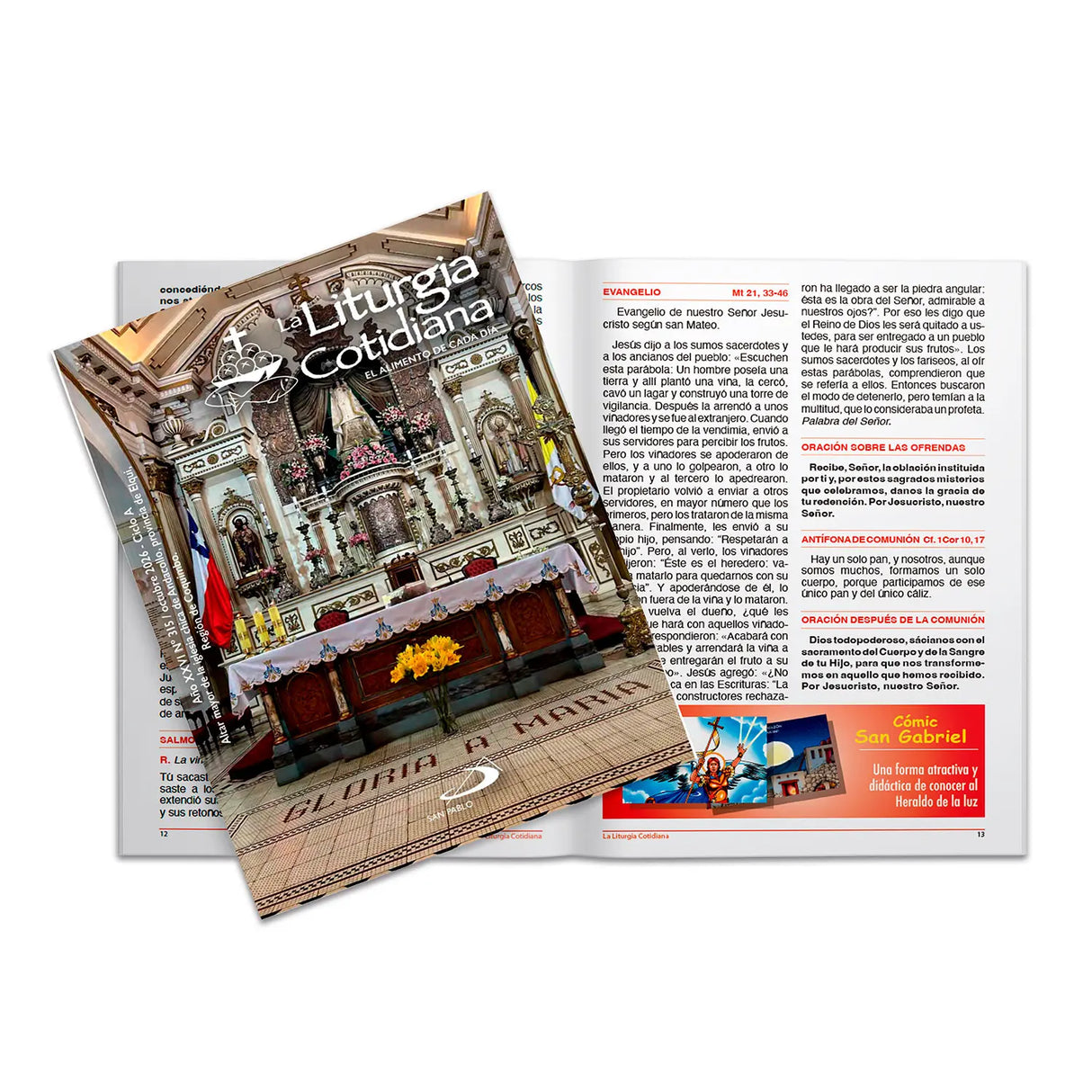 La Liturgia Cotidiana (octubre 2026)