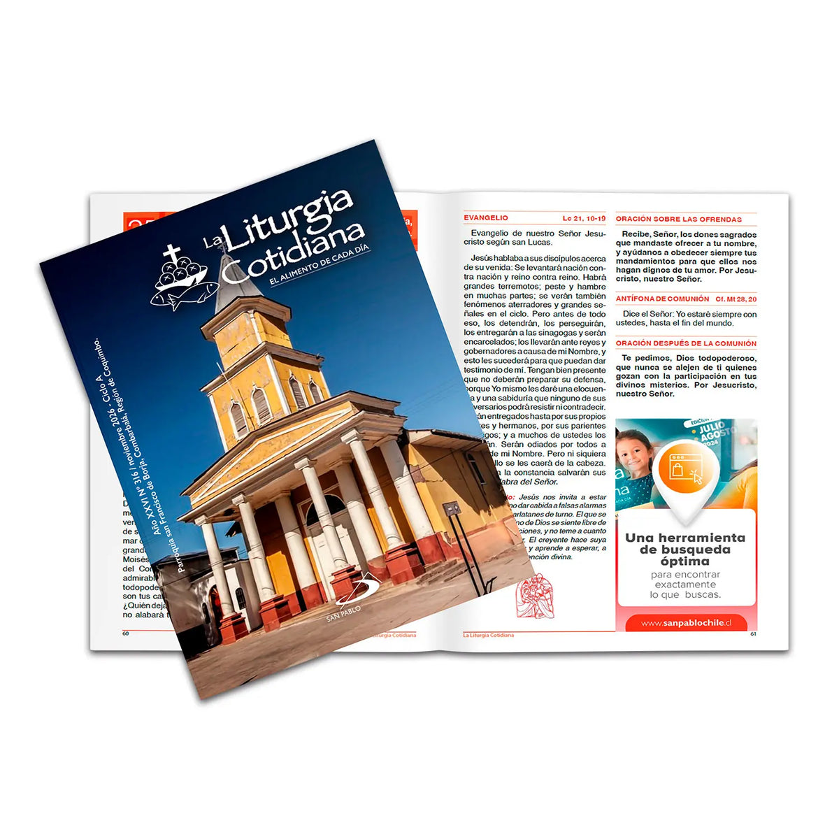 La Liturgia Cotidiana (noviembre 2026)