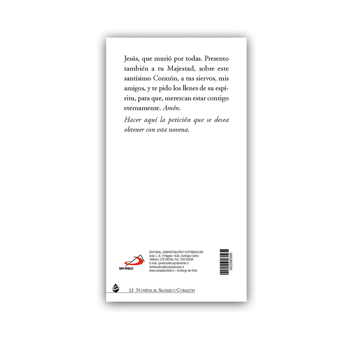 Novena al Sagrado Corazón