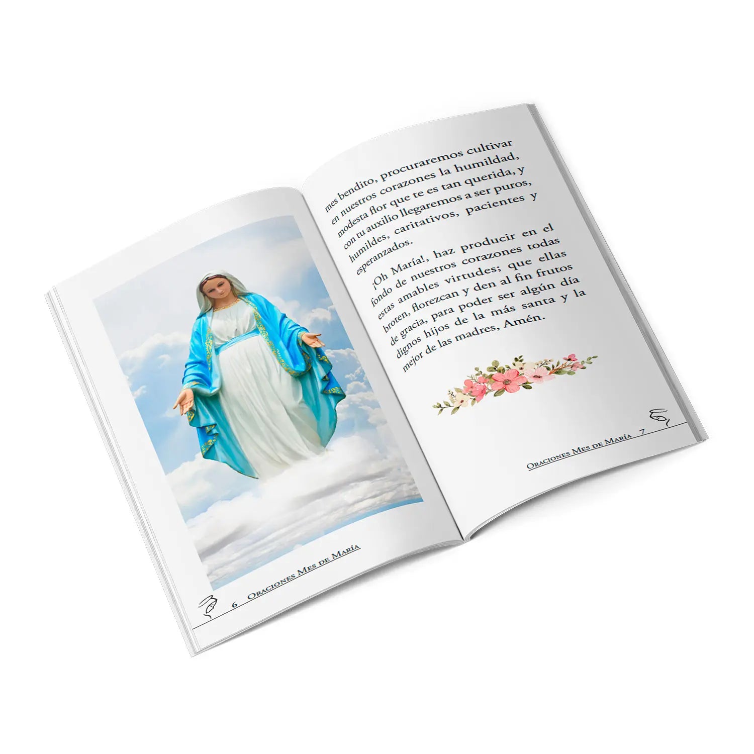 Folleto Oraciones Mes de María