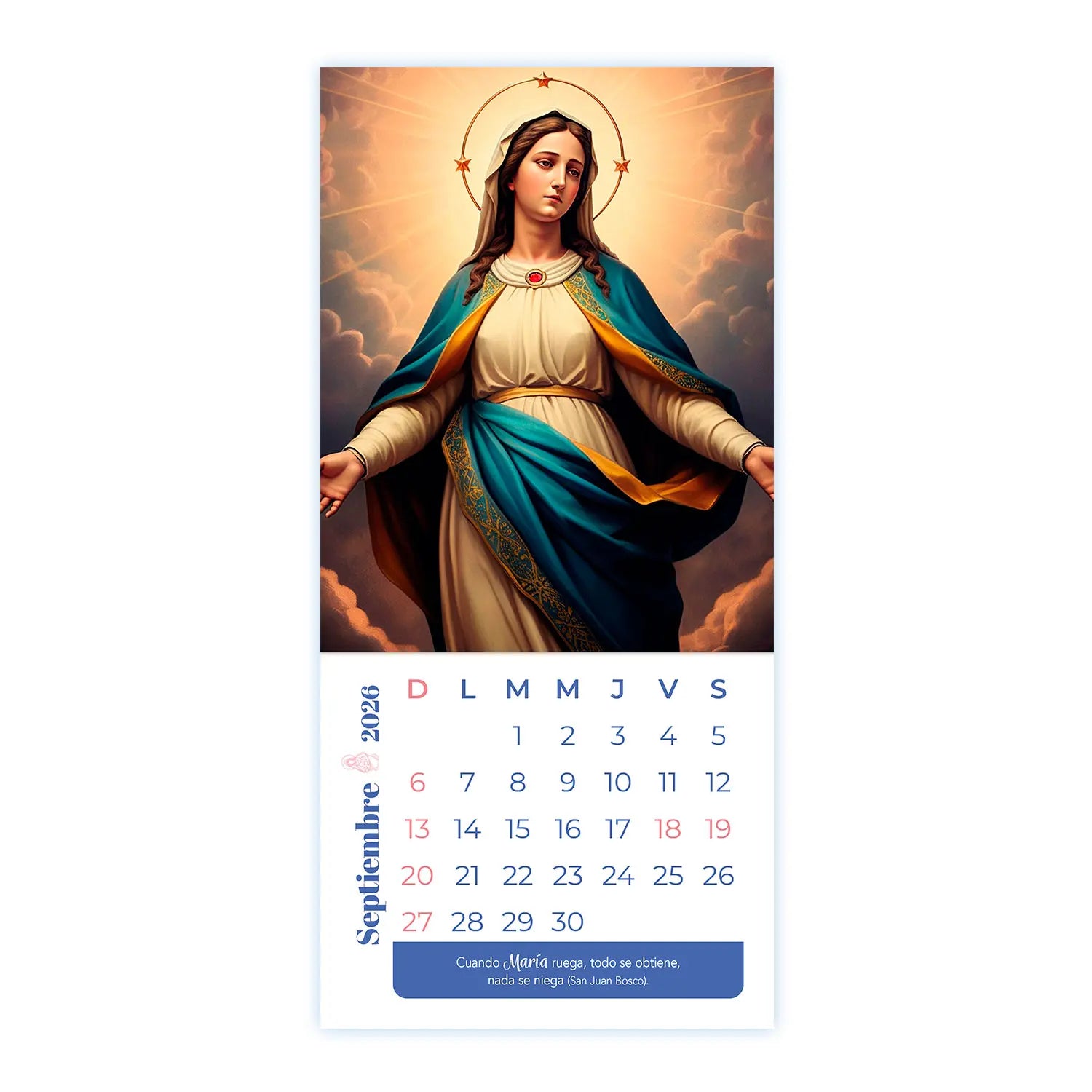 Calendario Mariano 2026