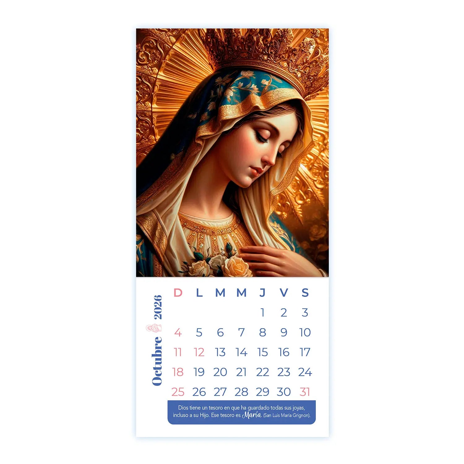 Calendario Mariano 2026