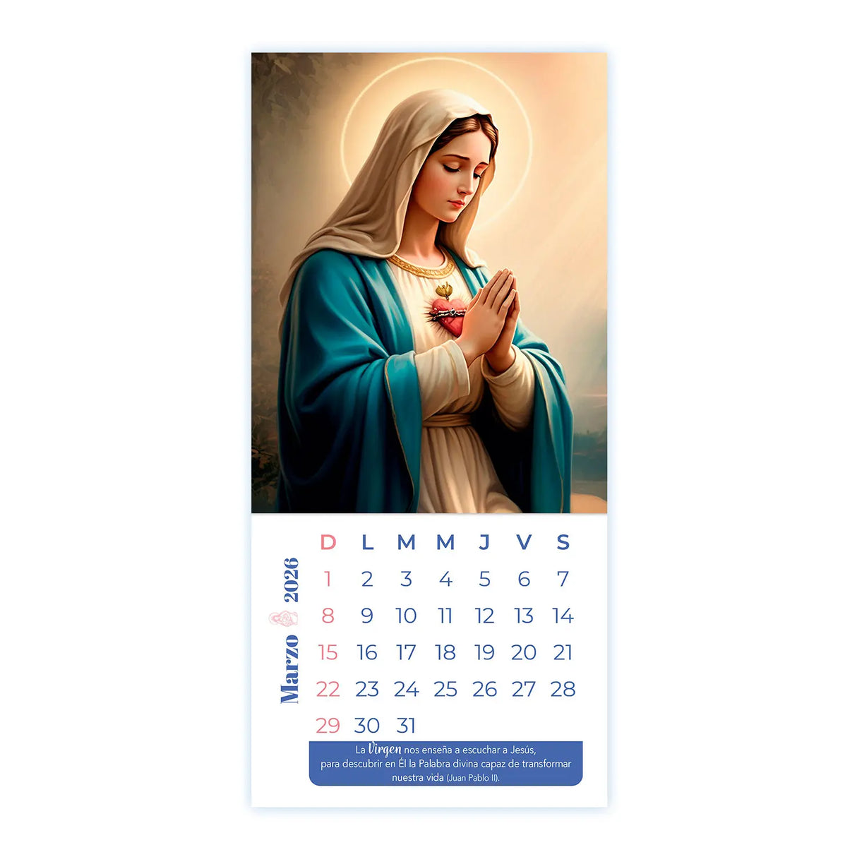 Calendario Mariano 2026