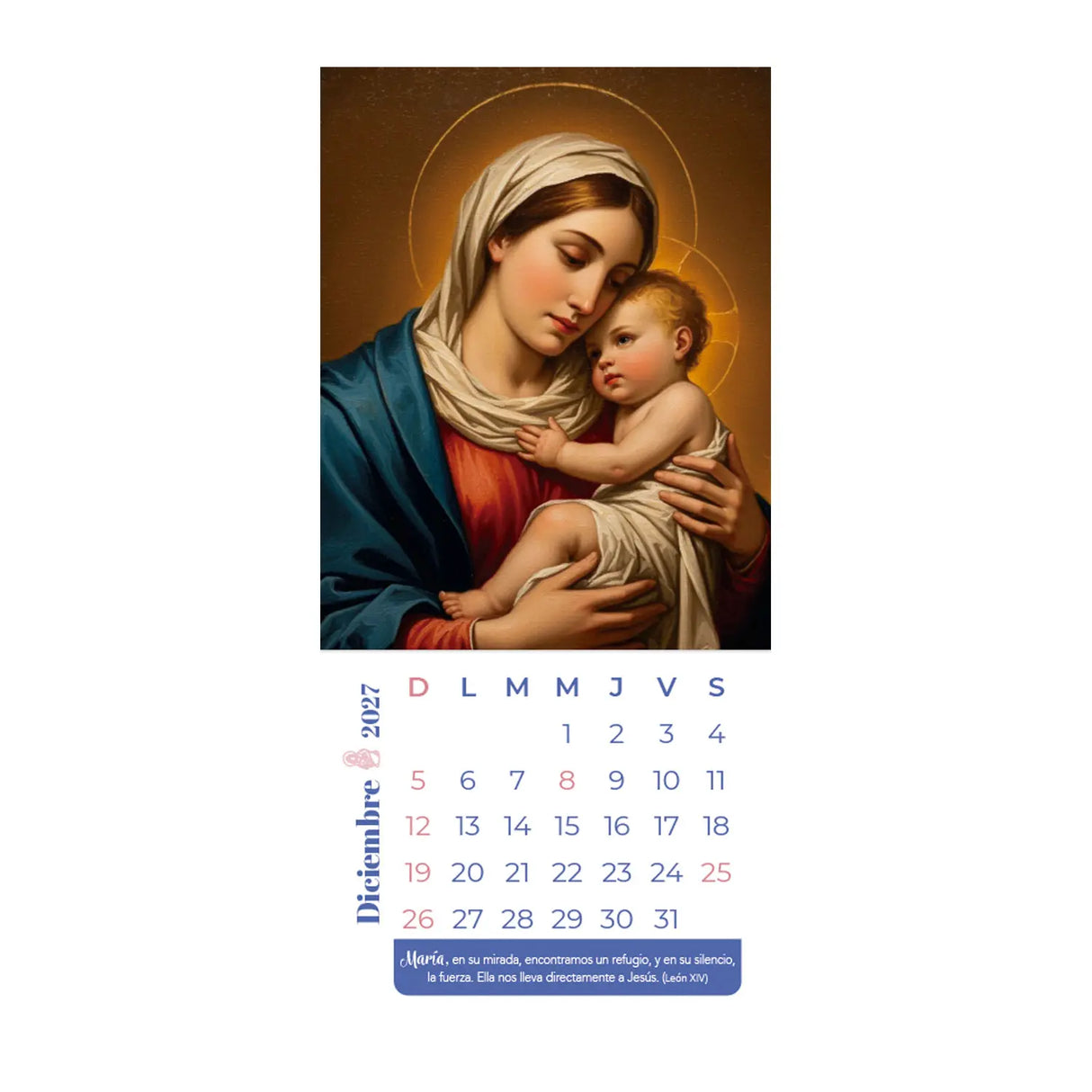 Calendario Mariano 2027