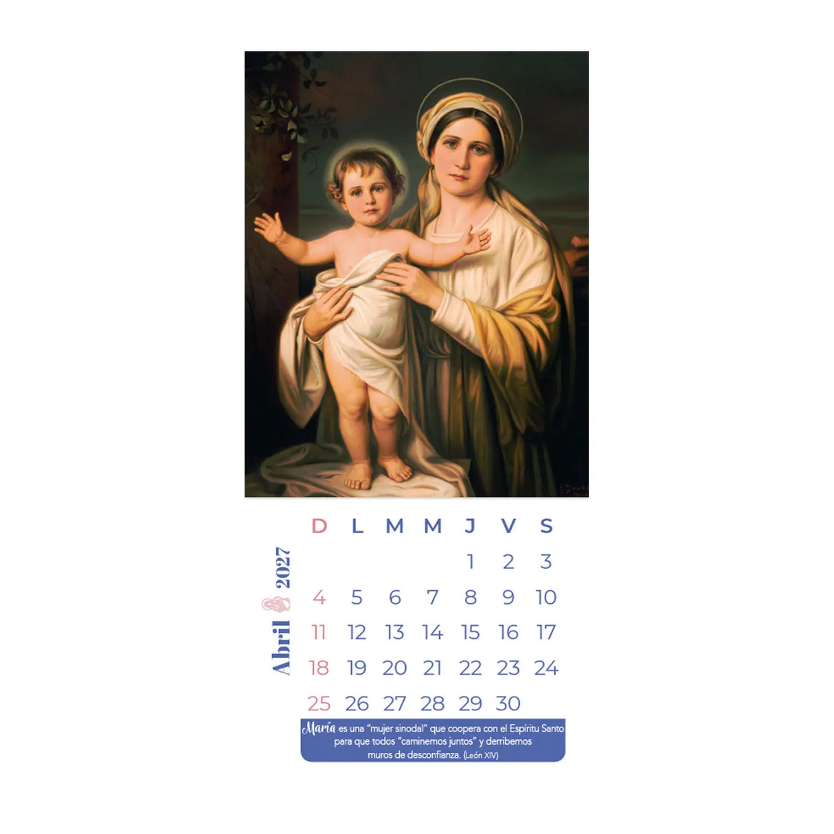 Calendario Mariano 2027