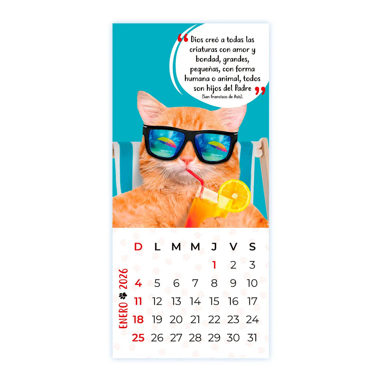 Calendario Mascotas 2026