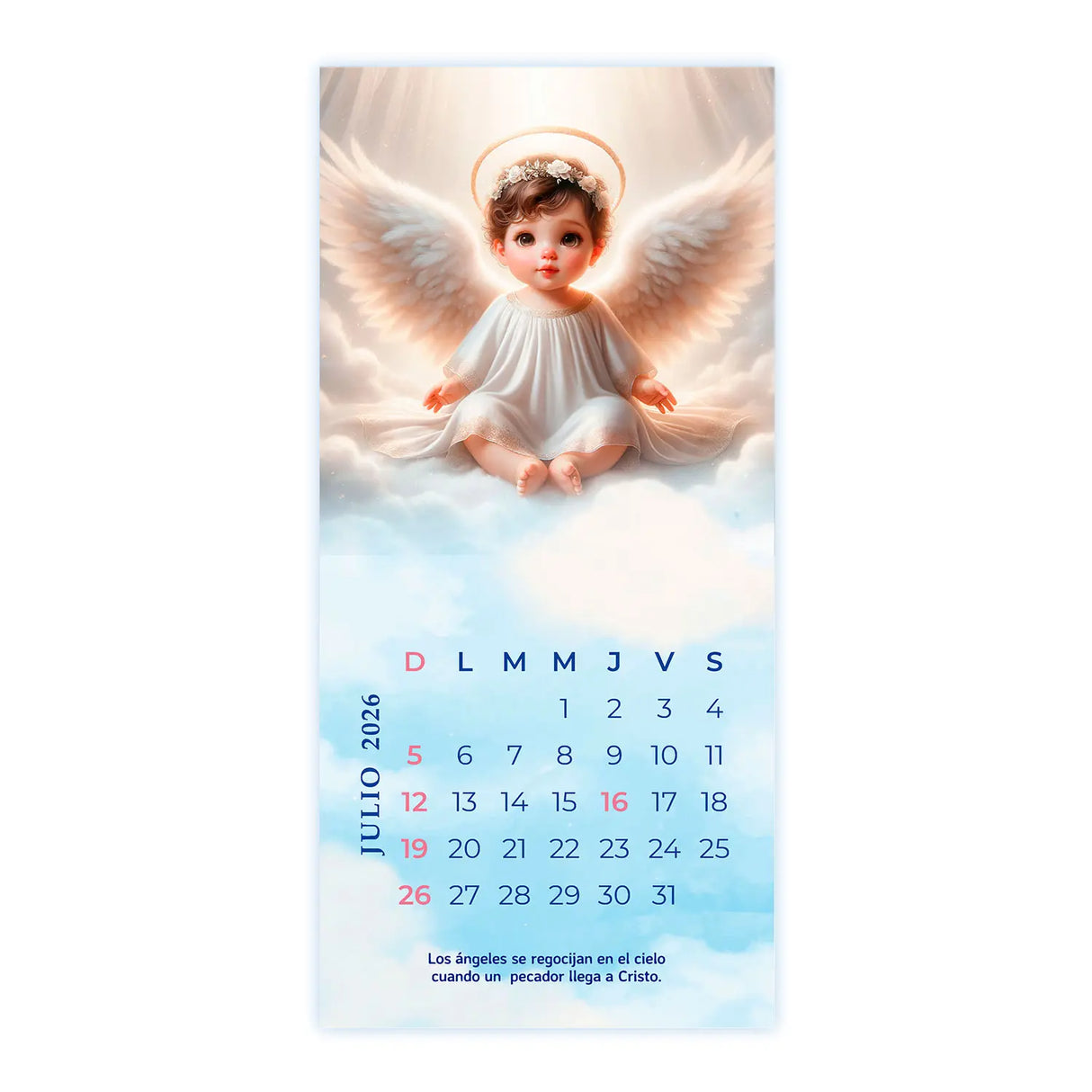 Calendario Ángeles 2026