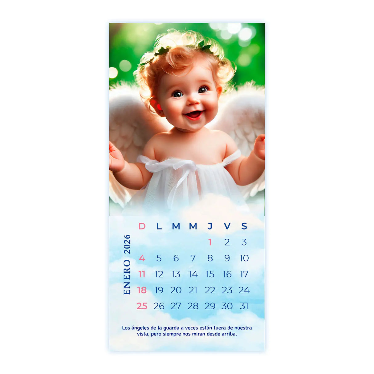 Calendario Ángeles 2026