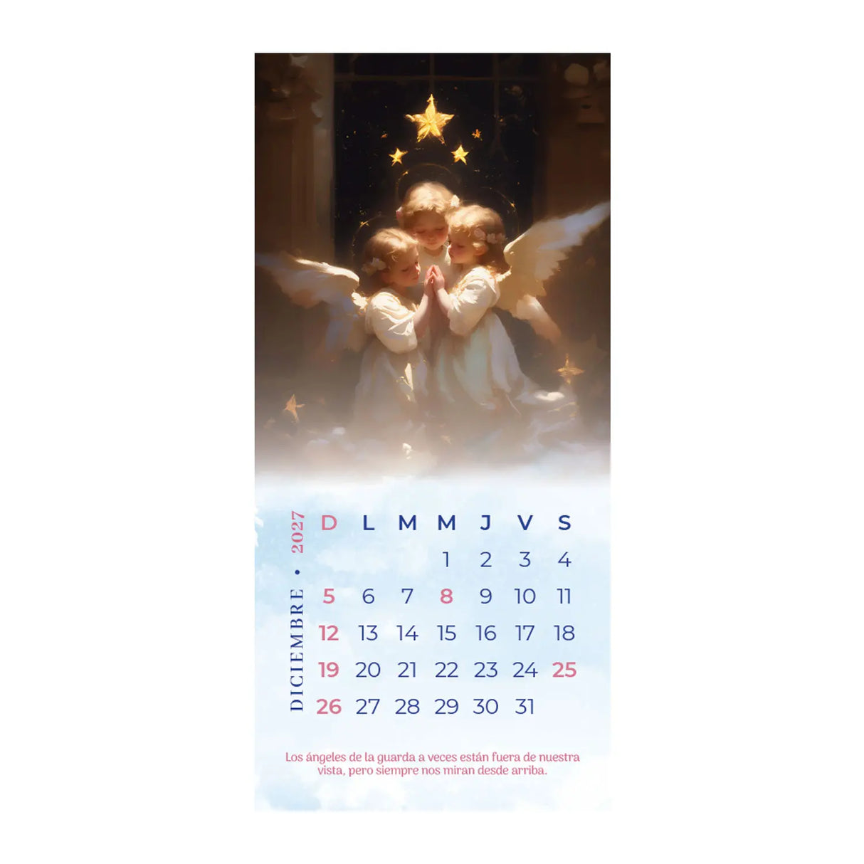 Calendario Ángeles 2027