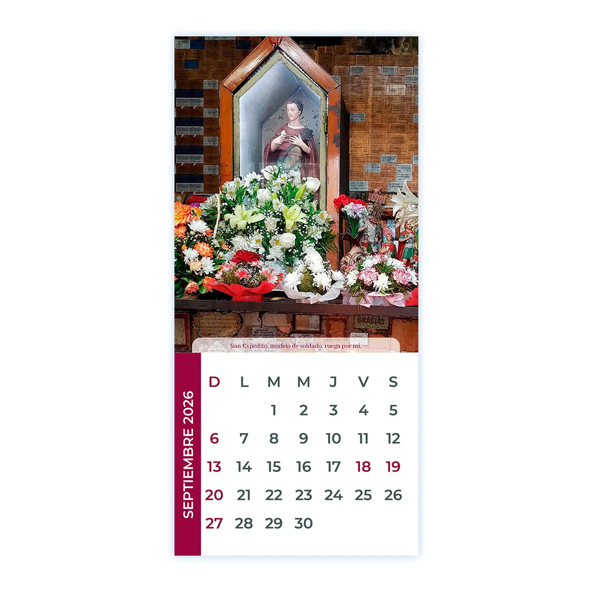 Calendario San Expedito 2026