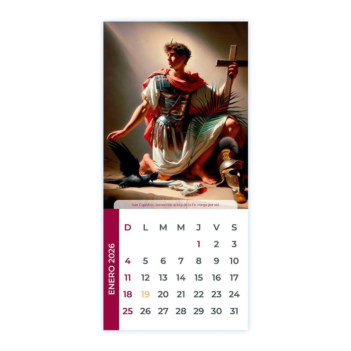 Calendario San Expedito 2026