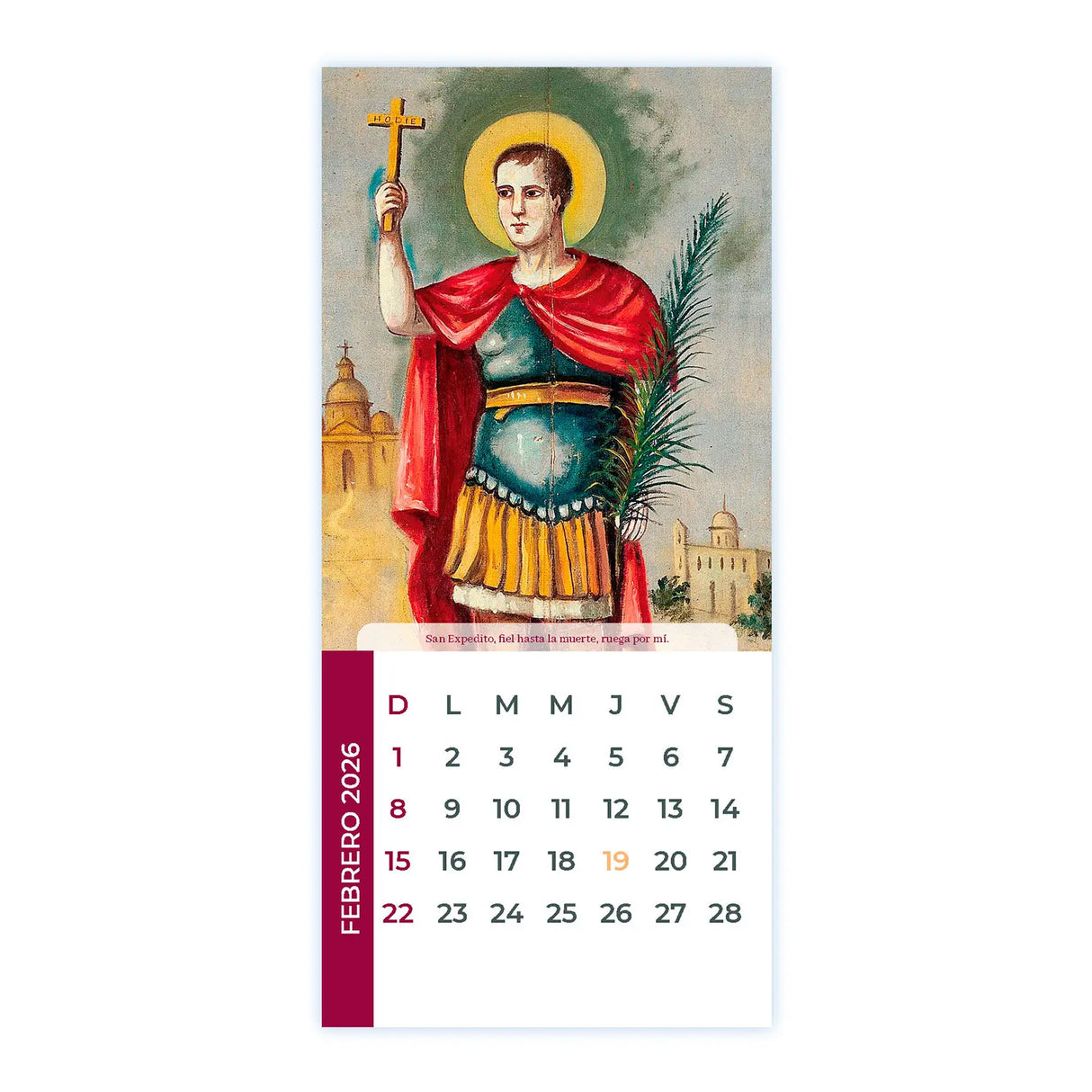 Calendario San Expedito 2026
