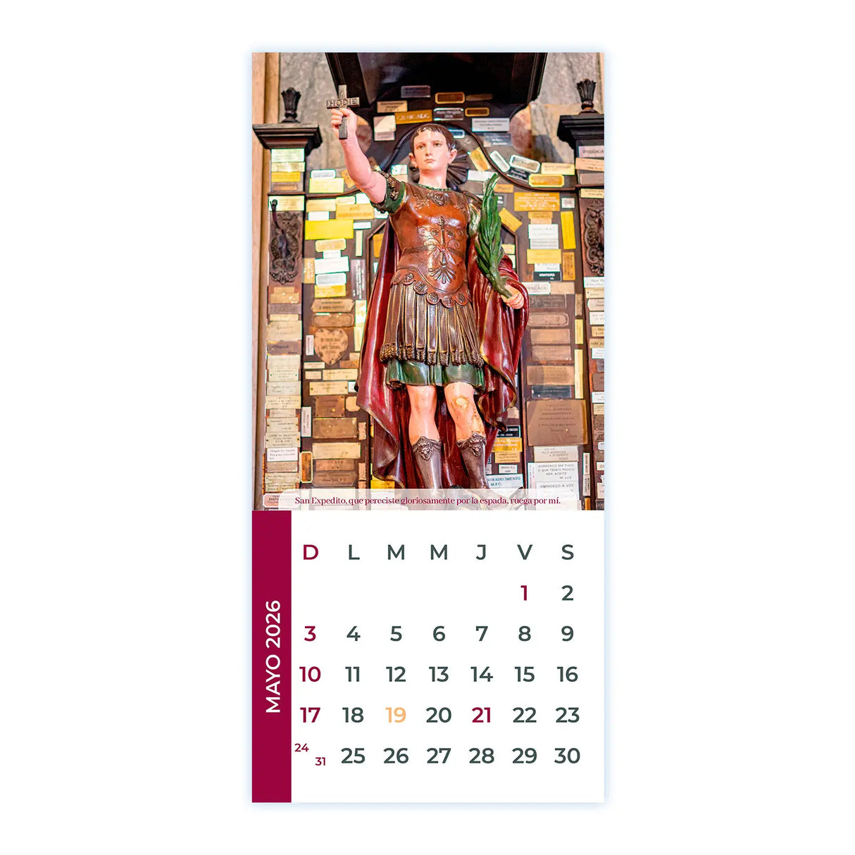 Calendario San Expedito 2026