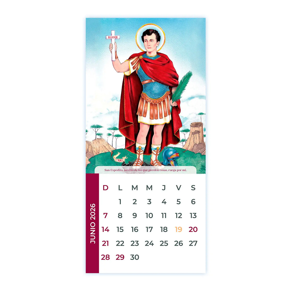 Calendario San Expedito 2026