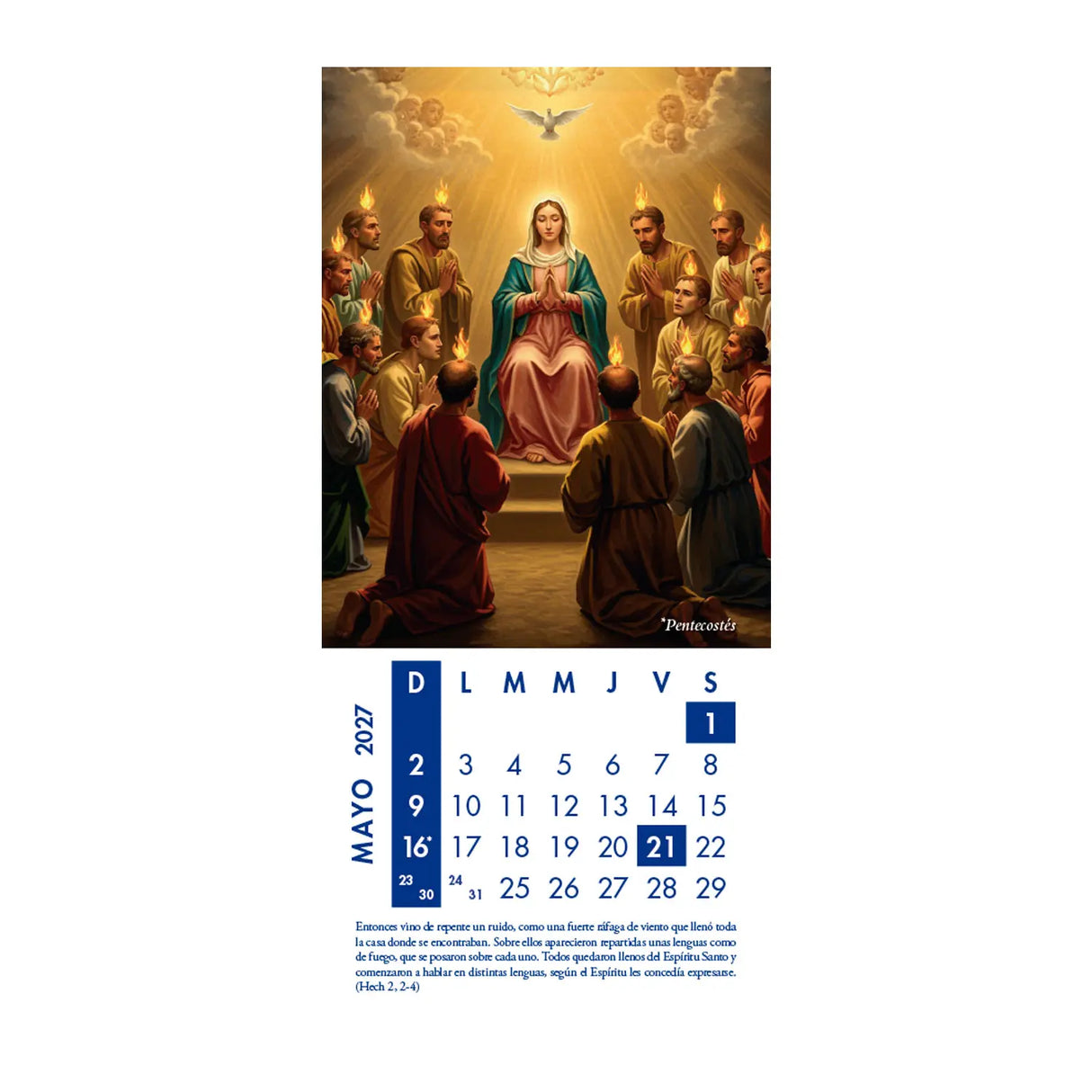 Calendario Bíblico 2027
