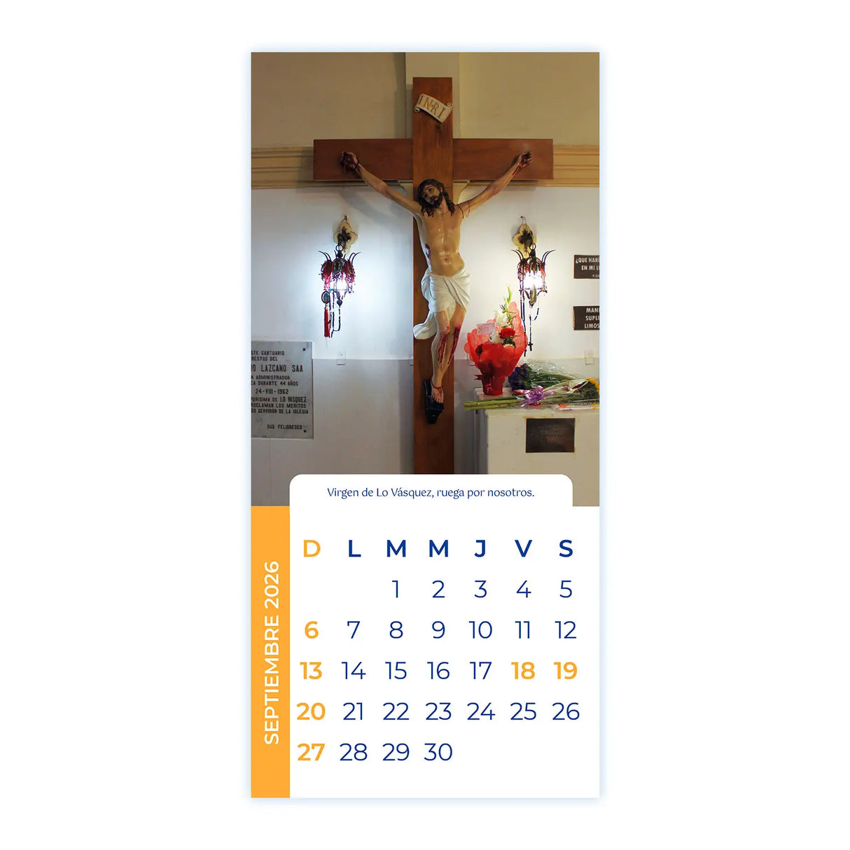 Purísima de Lo Vásquez Calendar
