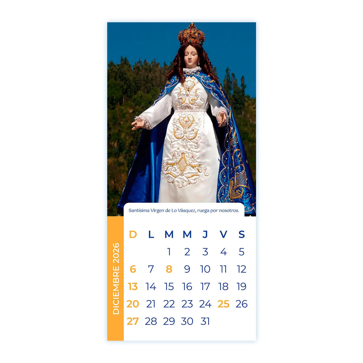 Purísima de Lo Vásquez Calendar