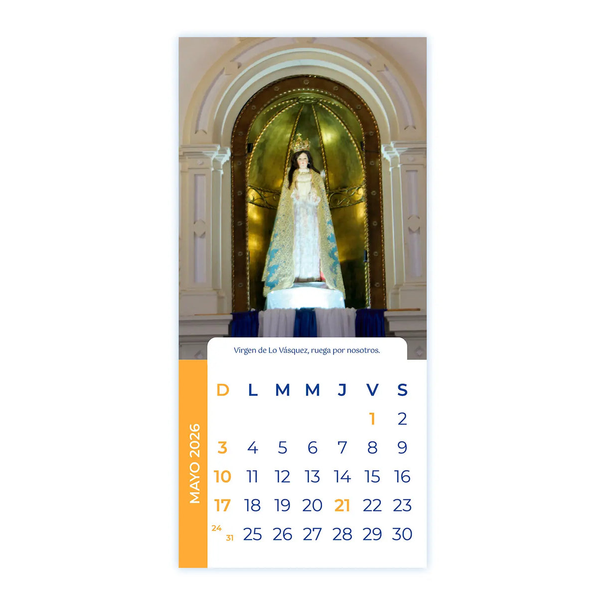 Purísima de Lo Vásquez Calendar
