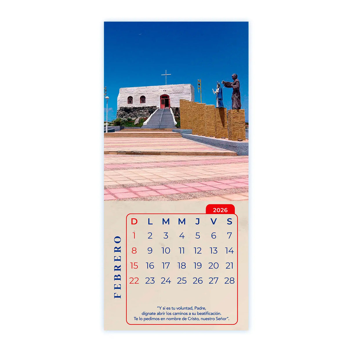 Calendario Padre Crisógono Sierra (Padre Negro) 2026