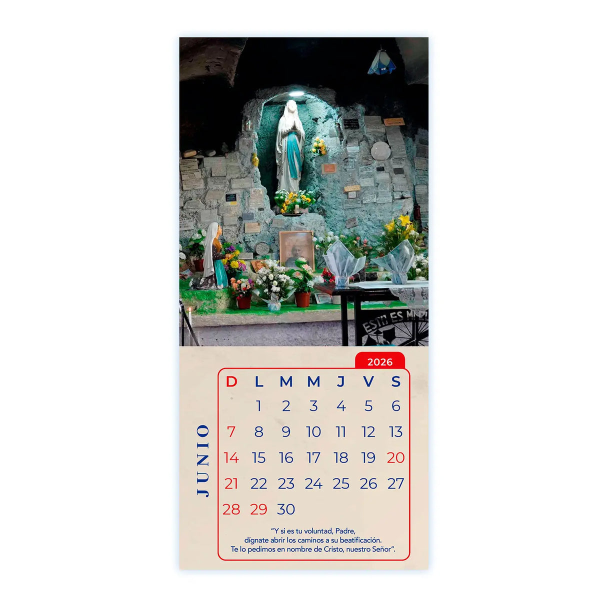 Calendario Padre Crisógono Sierra (Padre Negro) 2026