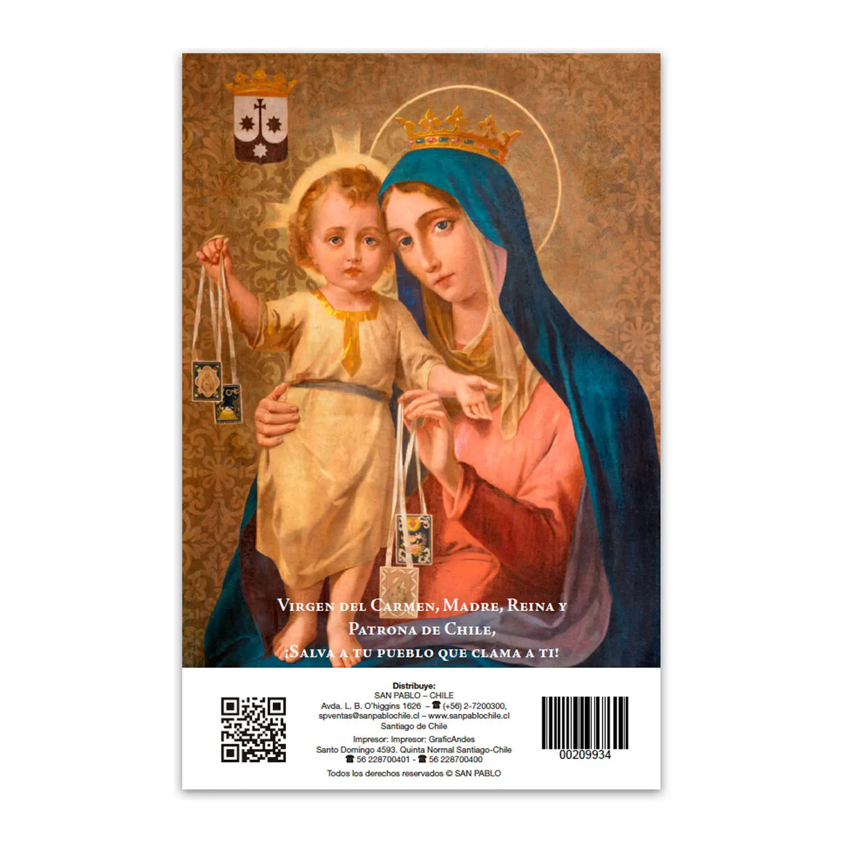 Devoción y novena a la Virgen del Carmen