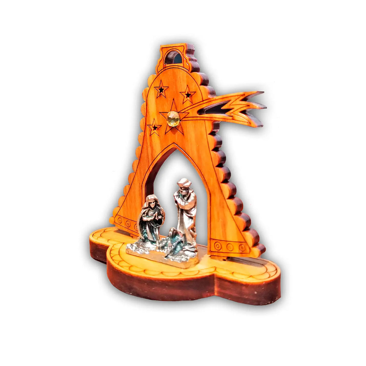 Nativity Scene Bell Olive (6 cm)