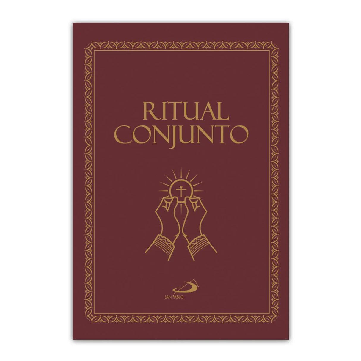 Ritual Conjunto Bautismo Matrimonio Eucaristía – Empastado Folia Dorada