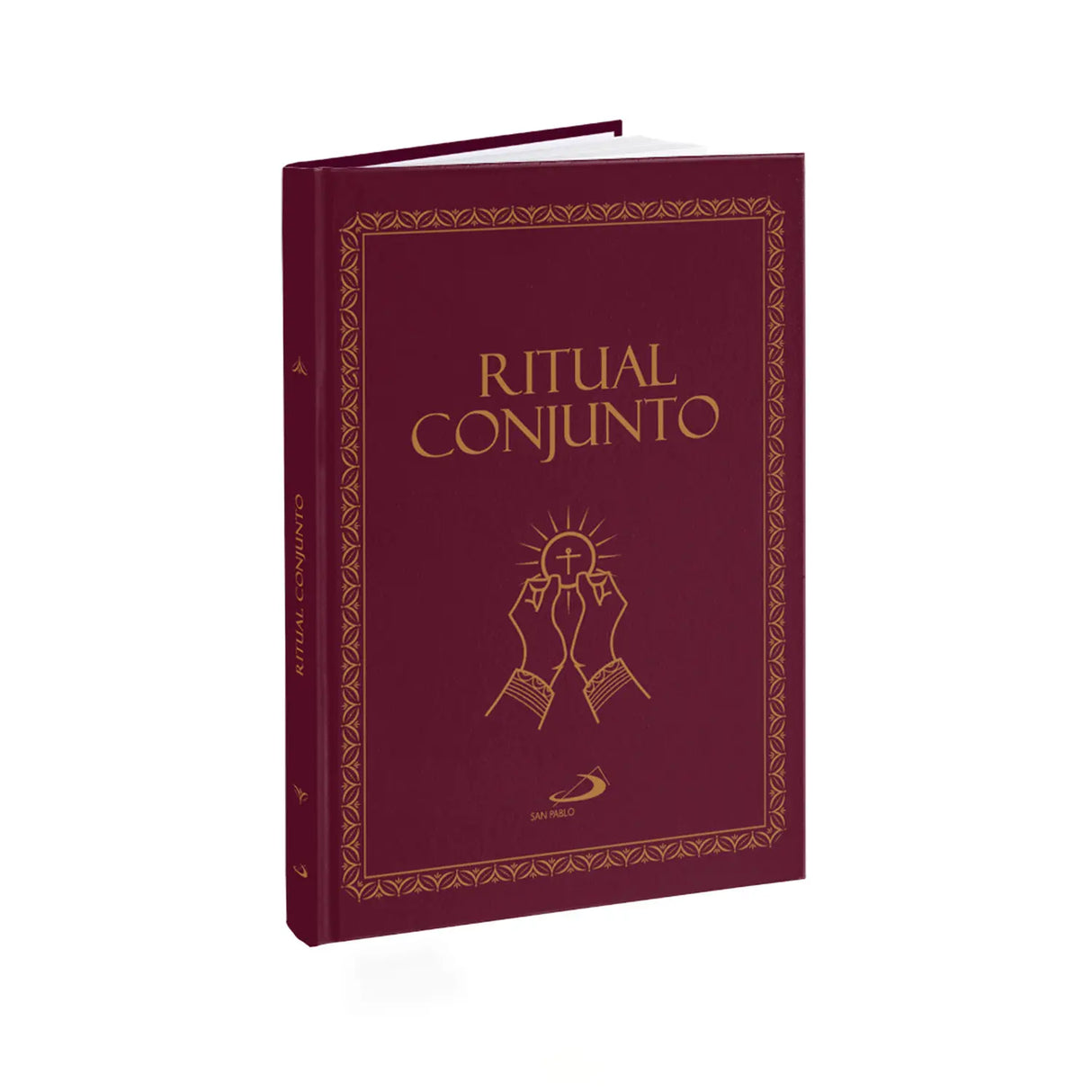 Ritual Conjunto Bautismo Matrimonio Eucaristía – Empastado Folia Dorada