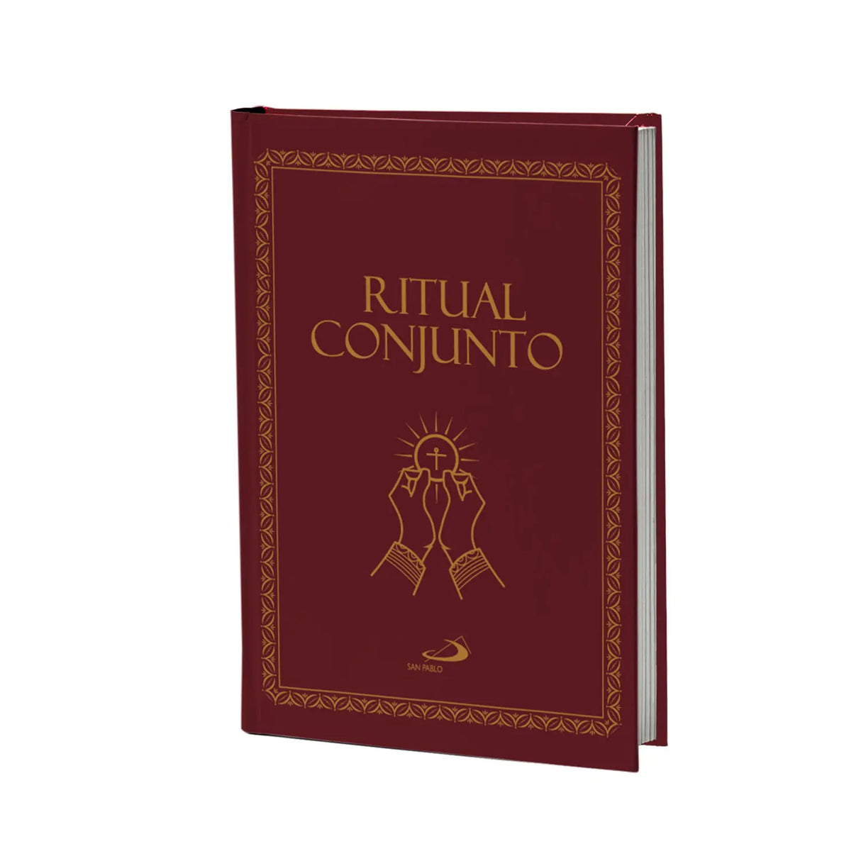 Ritual Conjunto Bautismo Matrimonio Eucaristía – Empastado Folia Dorada