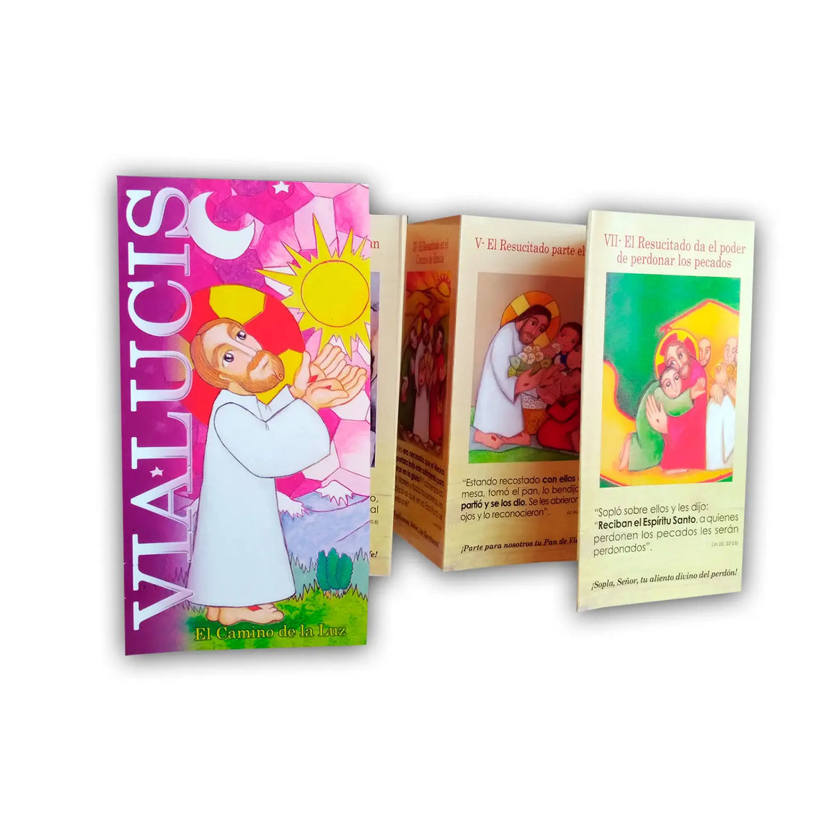 Plegable Vía Lucís – El camino de la luz