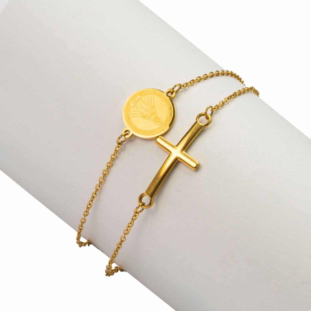 Pulsera Acero Virgen Milagrosa