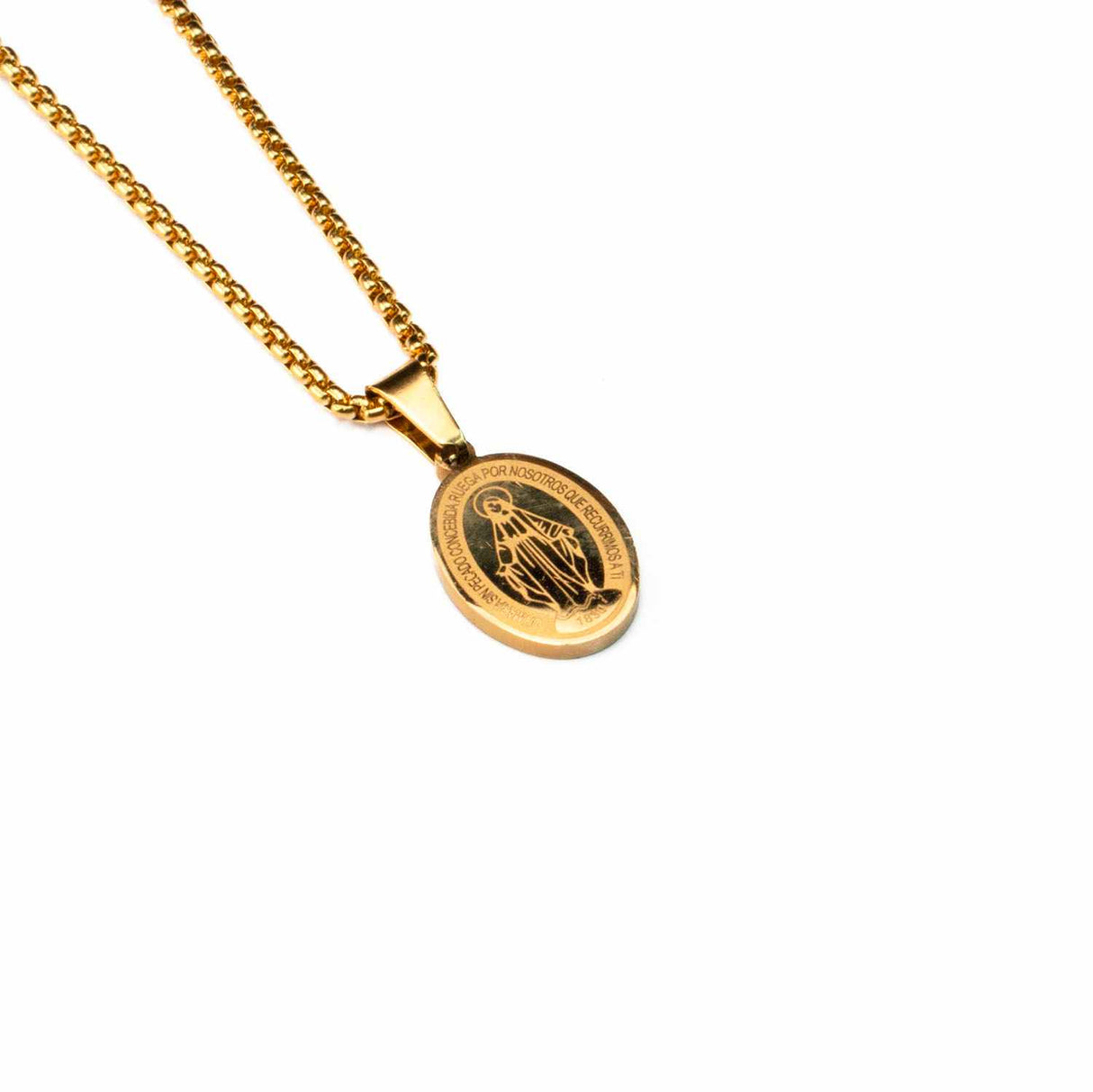 Cadena Medalla Virgen Milagrosa