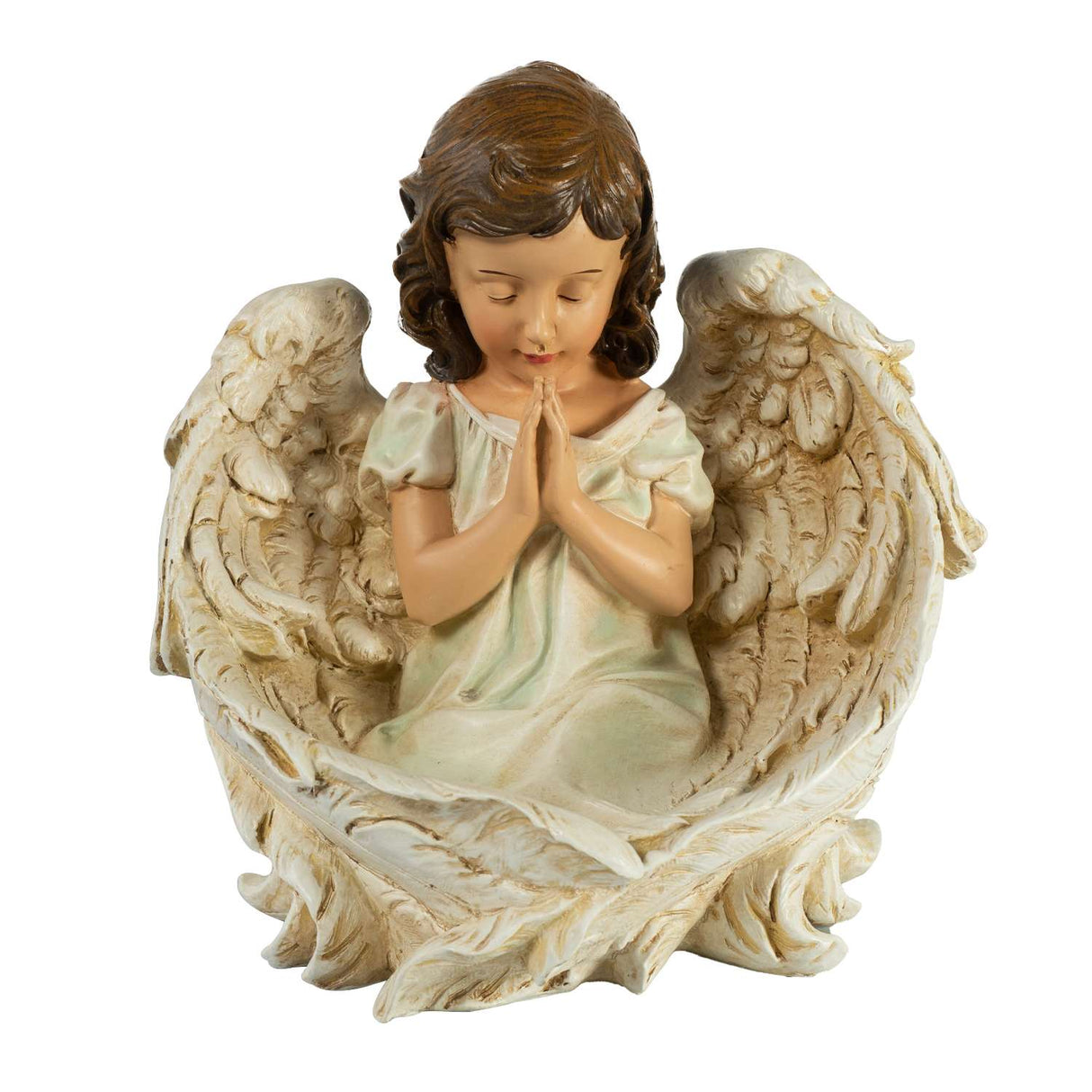 Ángel y Veladora 23 cms.