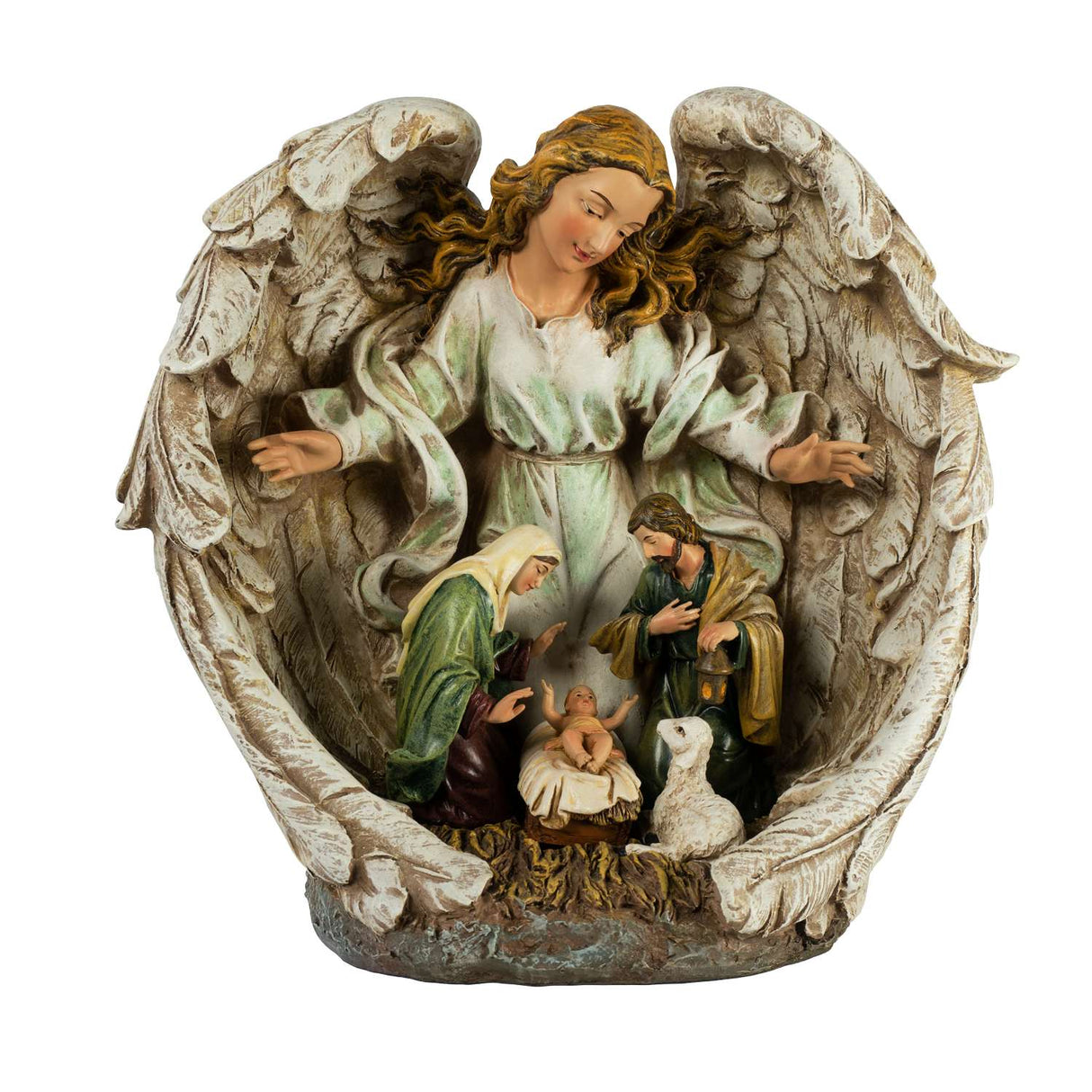 Nacimiento Ángel de la Guarda 27 cm