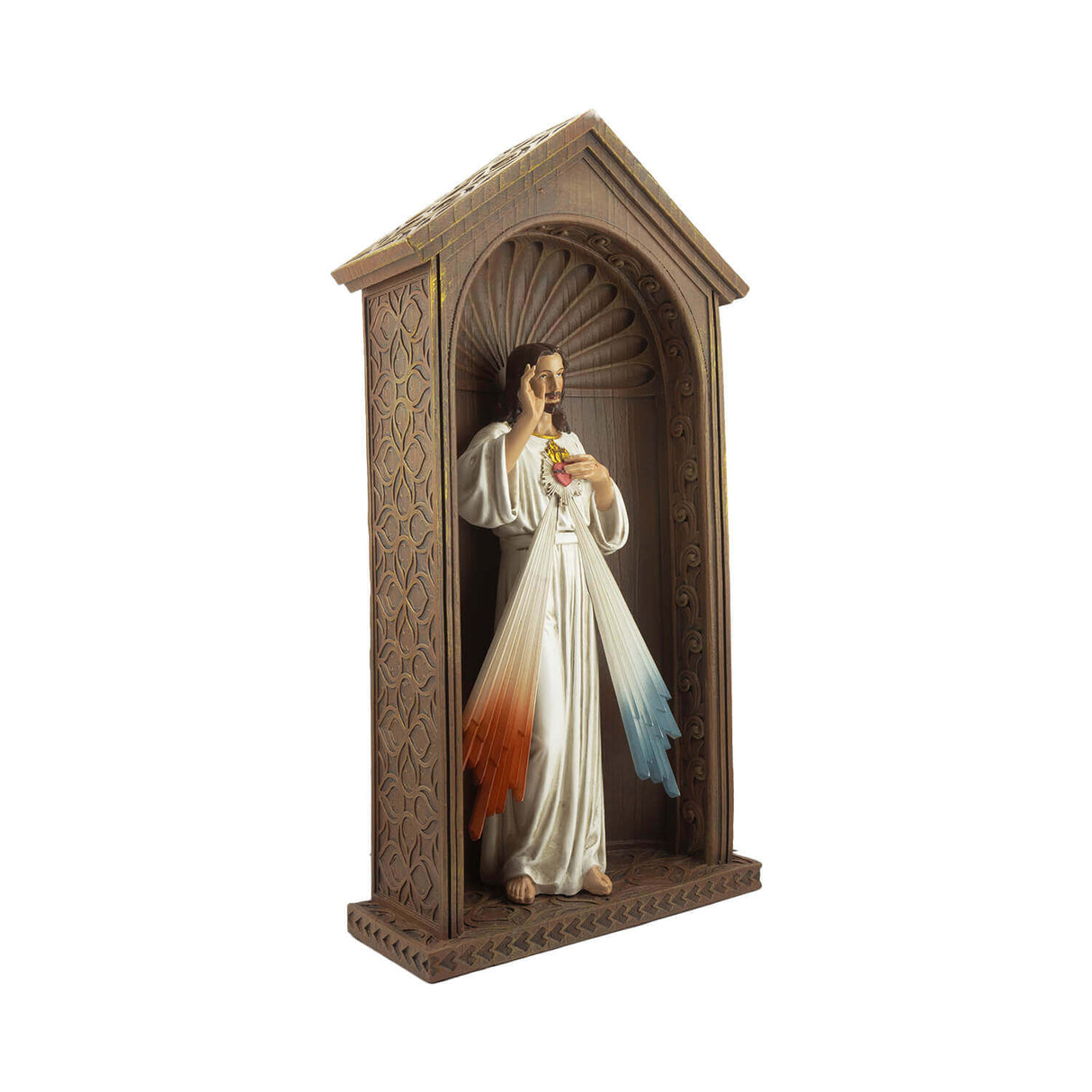 Jesus de la Misericordia en casa 31 cm (Resina)
