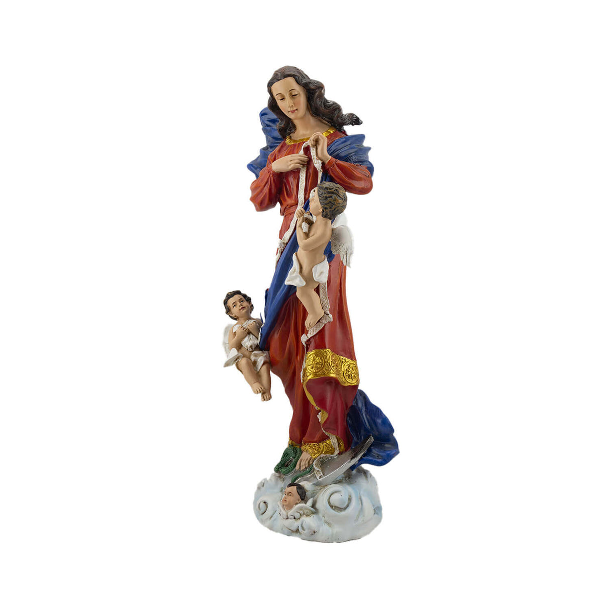 Virgen Desatanudos 30 cms. (Resina)