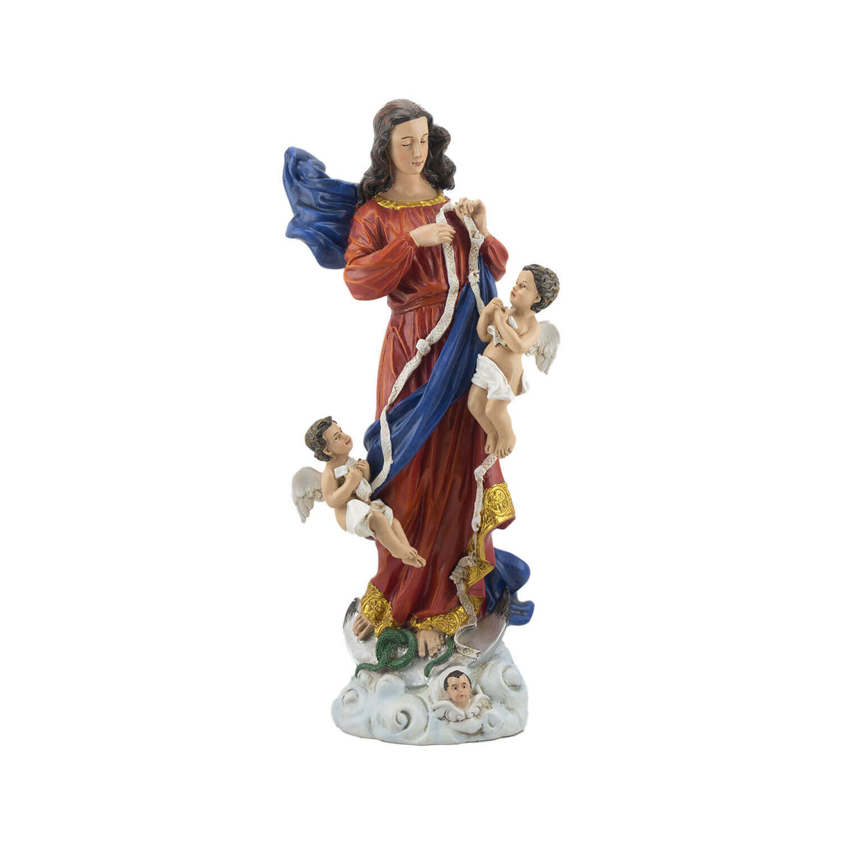 Virgen Desatanudos 30 cms. (Resina)
