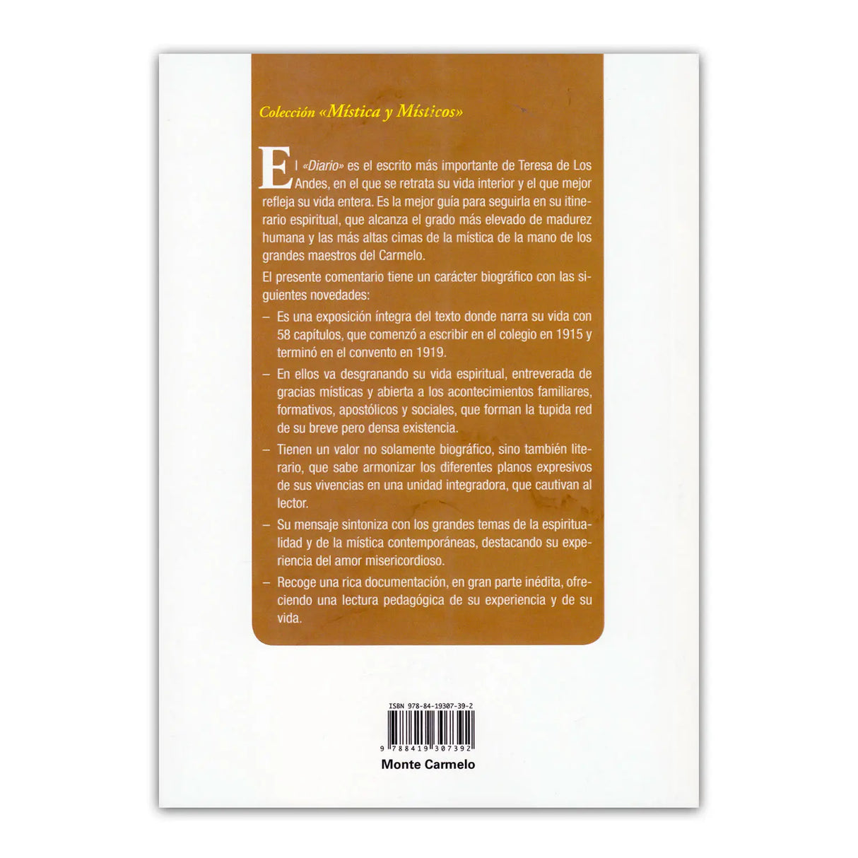 Biografía de Teresa de los Andes ( Novedad)