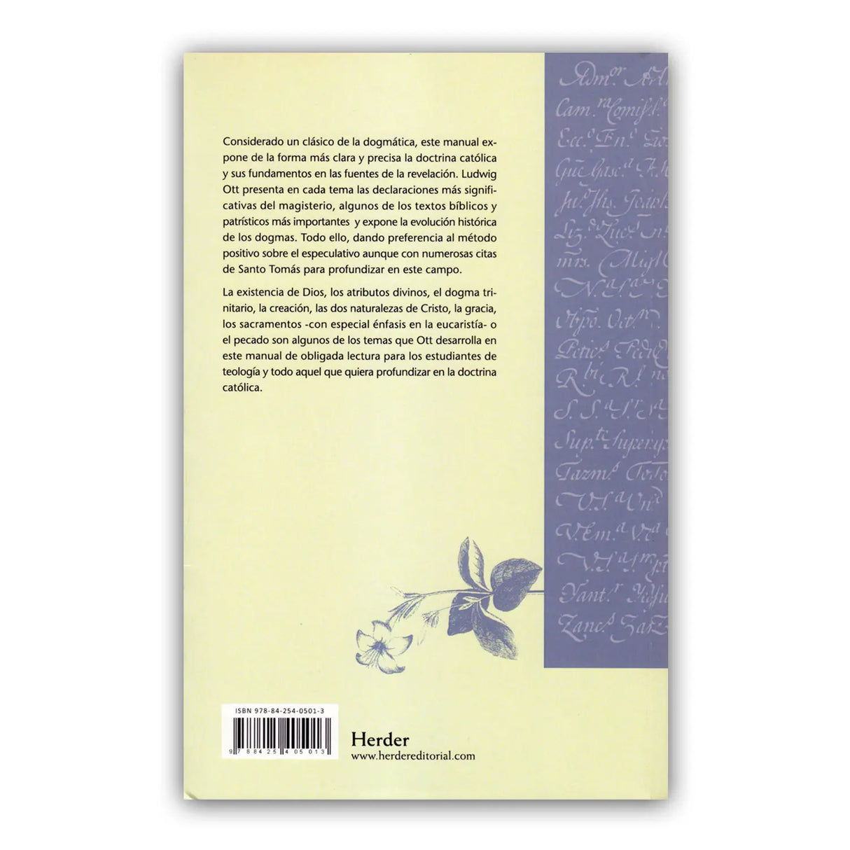 Manual de teología dogmática